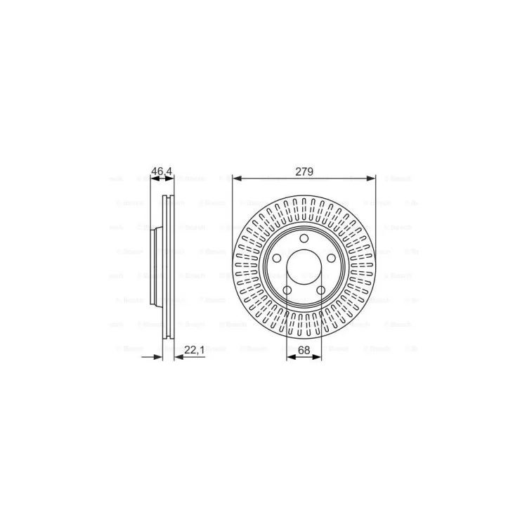 Гальмівний диск Bosch 0 986 479 916 відгуки - зображення 5