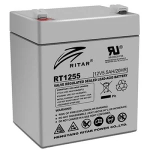 Батарея к ИБП Ritar AGM RT1255, 12V-5.5Ah (RT1255)