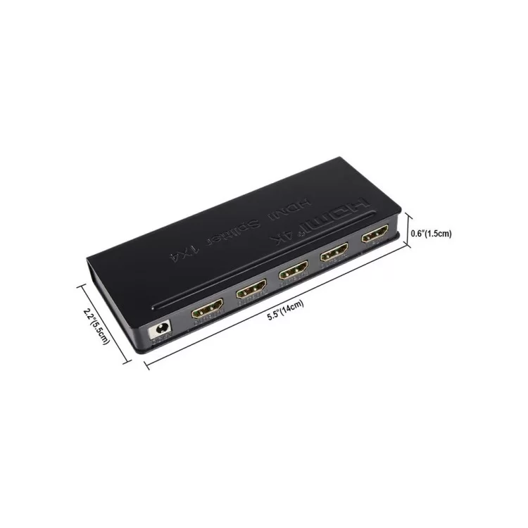 Розгалужувач PowerPlant HDMI 1x4 V1.4 (CA911509) ціна 2 548грн - фотографія 2