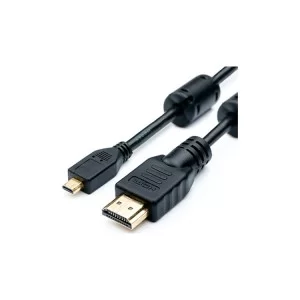 Кабель мультимедійний HDMI A to HDMI D (micro), 1.0m Atcom (22401)