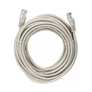 Патч-корд 20м, UTP, cat.5e, CU, 24AWG, grey Kingda (KD-PAUT32000GY)