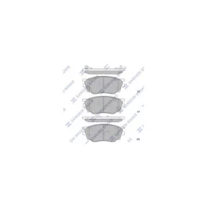 Тормозные колодки HI-Q SP2027