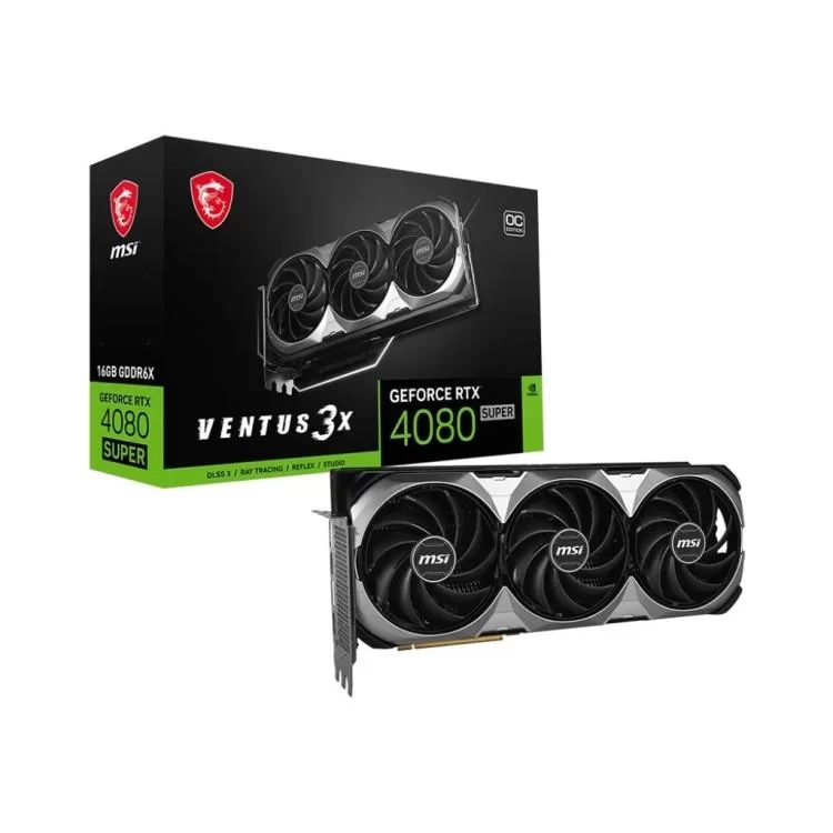 Відеокарта MSI GeForce RTX4080 SUPER 16GB VENTUS 3X OC (RTX 4080 SUPER 16G VENTUS 3X OC) характеристики - фотографія 7