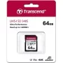 Карта пам'яті Transcend 64GB SD class 10 UHS-I U3 4K (TS64GSDC340S)