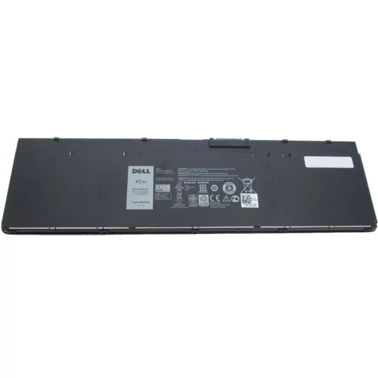 Акумулятор до ноутбука Dell Latitude E7240 WD52H, 6000mAh (45Wh), 4cell, 7.4V, Li-ion, ч (A47196)