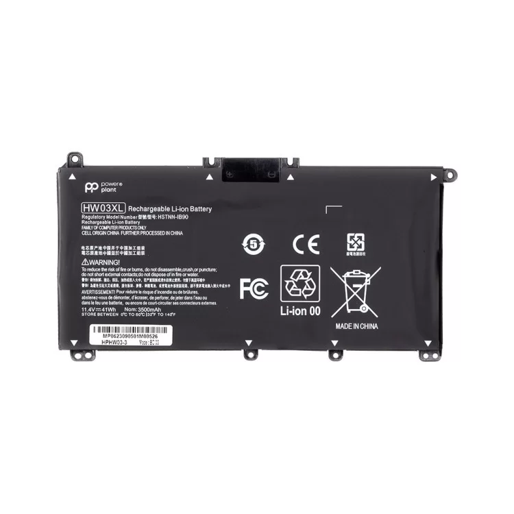 Акумулятор до ноутбука HP 255 G8 (HW03XL) 11.4V 3500mAh PowerPlant (NB462087)