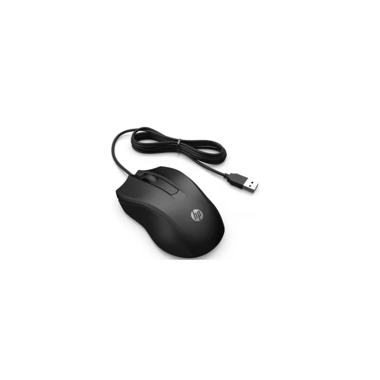 Мышка HP 100 USB Black (6VY96AA) цена 718грн - фотография 2