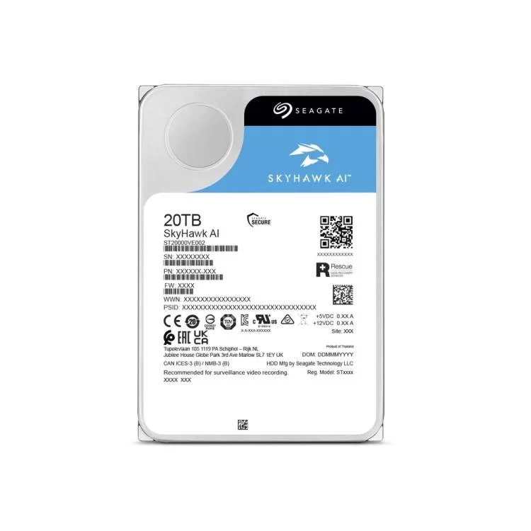 продаємо Жорсткий диск 3.5" 20TB Seagate (ST20000VE003) в Україні - фото 4