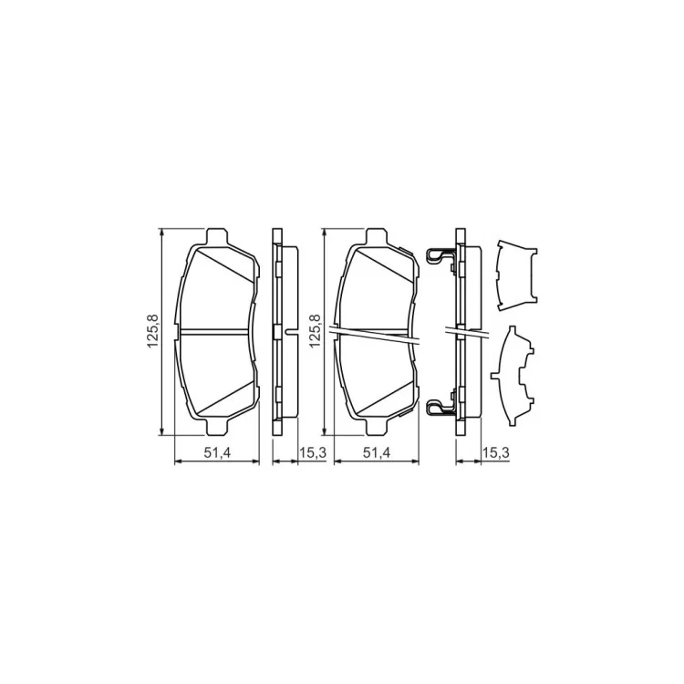 Тормозные колодки Bosch 0 986 494 321 инструкция - картинка 6