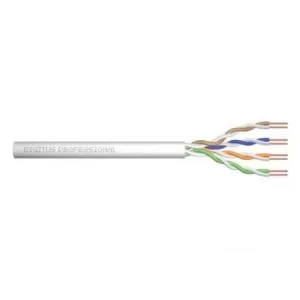 Кабель мережевий Digitus UTP 305м, cat 5e, CCA, AWG24/1, PVC (ACU-4511-305)