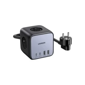 Зарядний пристрій Ugreen 4xUSB 65W DigiNest Cube (2хUSB-C+2xUSB-A) CD268 (60113)