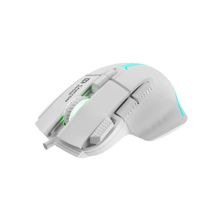 Мишка Canyon Fortnax GM-636 RGB USB White (CND-SGM636W) ціна 1 342грн - фотографія 2