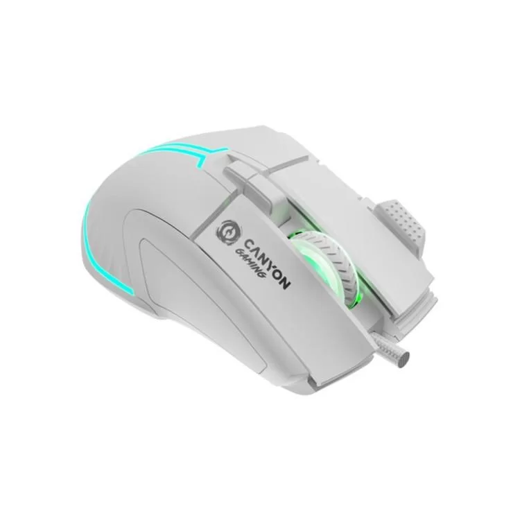 Мишка Canyon Fortnax GM-636 RGB USB White (CND-SGM636W) відгуки - зображення 5