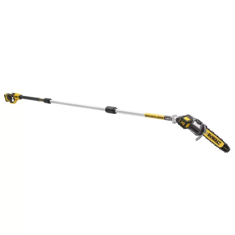 Ланцюгова пила DeWALT висоторіз 18V, 5Ah, довжина шини 20 см (DCMPS567P1) ціна 35 098грн - фотографія 2