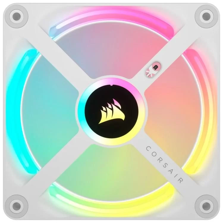 Кулер для корпуса Corsair iCUE Link QX120 RGB PWM White (CO-9051005-WW) цена 4 248грн - фотография 2