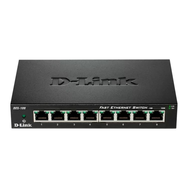 Коммутатор сетевой D-Link DES-108