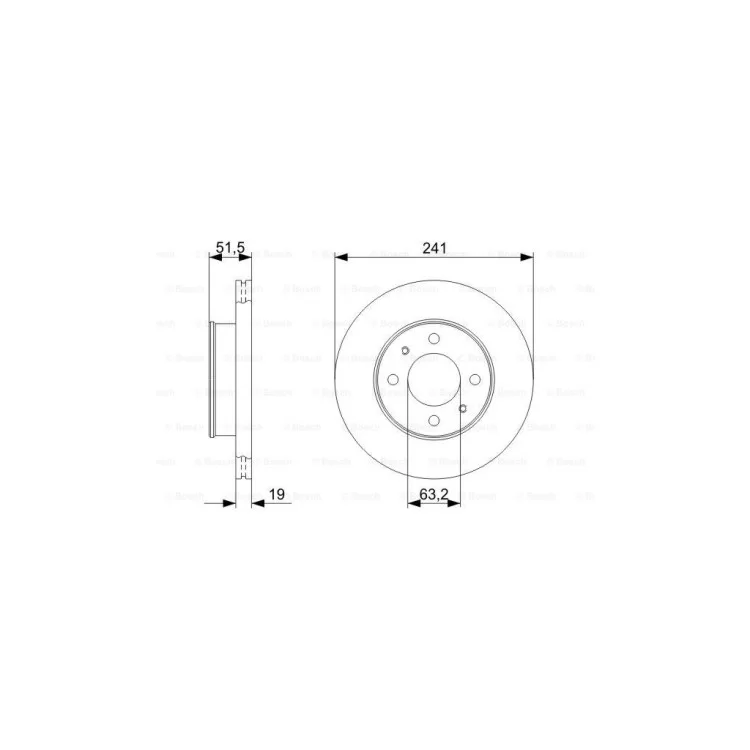 Гальмівний диск Bosch 0 986 479 377 відгуки - зображення 5