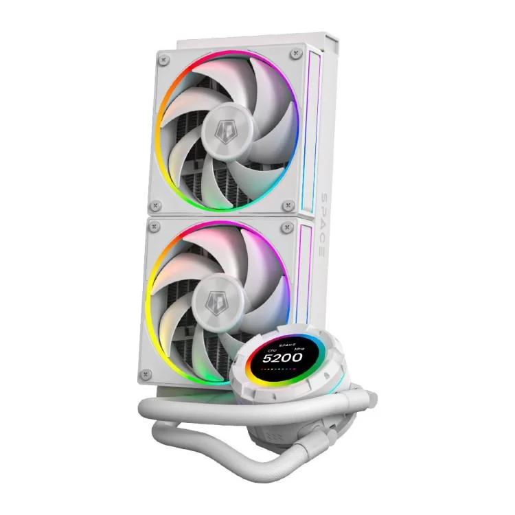 Система рідинного охолодження ID-Cooling SL240 WHITE ціна 10 198грн - фотографія 2