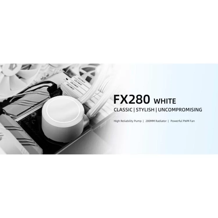 Система рідинного охолодження ID-Cooling FX280 White характеристики - фотографія 7