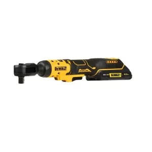 Гайковерт DeWALT угловой - трещётка,18V XR Li-lon, 2Ah, 95 Нм, ложемент (DCF512D1G)