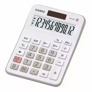 Калькулятор Casio MX-12B-WE-W-EC, белый (CALC-CAS-MX-12B-WE-W)