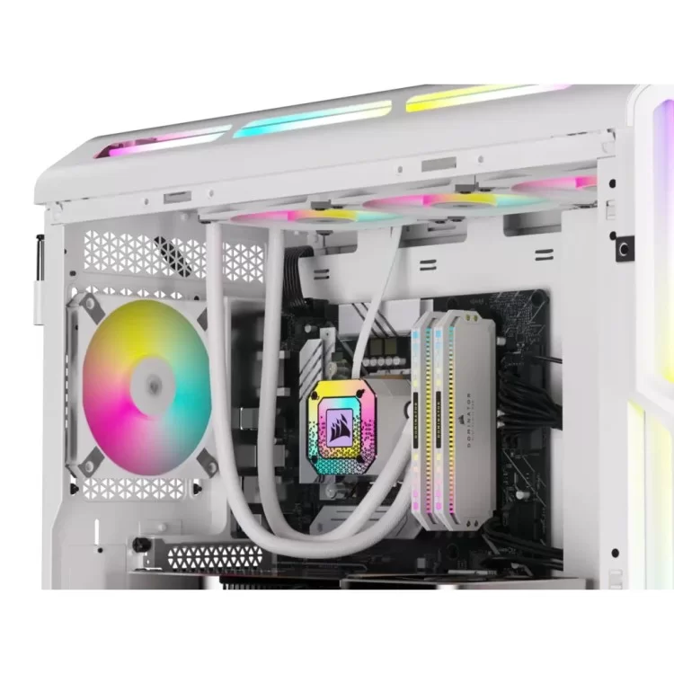 Кулер до корпусу Corsair iCUE AF120 RGB Slim White Dual Fan Kit (CO-9050165-WW) - фото 11