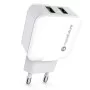 Зарядное устройство MakeFuture 2 USB (2.4 A) White (MCW-21WH)