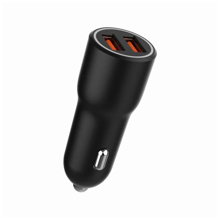 Зарядний пристрій Gembird 2xUSB-A (18W QC3.0) black (TA-UC-A2QC36-CAR-01) відгуки - зображення 5