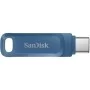 USB флеш накопичувач SanDisk 64GB Dual Drive Go Navy Blue USB 3.1 + Type-C (SDDDC3-064G-G46NB)