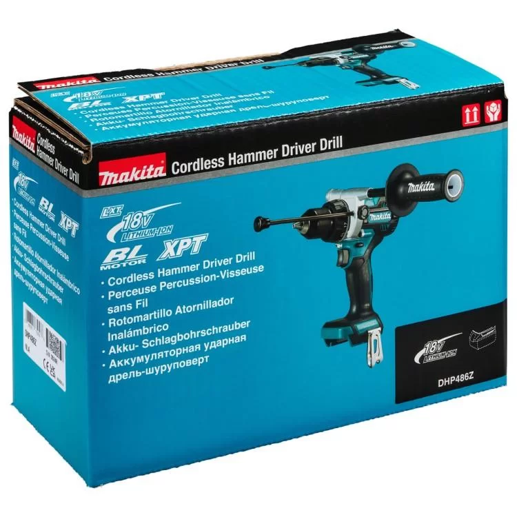 Шуруповерт Makita DHP486Z LXT, 18В (без АКБ та ЗП) (DHP486Z) відгуки - зображення 5