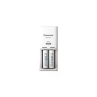 Зарядное устройство для аккумуляторов Panasonic Compact Charger + Eneloop 2AA 2000 mAh (K-KJ50MCD20E)