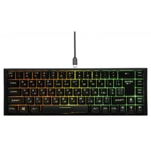 Клавиатура 2E GAMING KG360 RGB 68key Wireless Black (2E-KG360UBK)