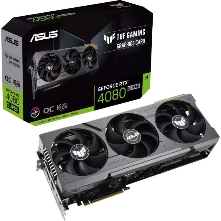 Відеокарта ASUS GeForce RTX4080 SUPER 16Gb TUF OC GAMING (TUF-RTX4080S-O16G-GAMING) - фото 12