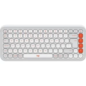 Клавиатура Logitech POP Icon Keys Bluetooth UA Off-White (920-013072)