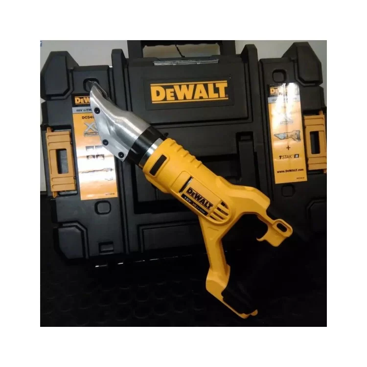 Ножницы по металлу электрические DeWALT 18В XR Li-Ion (без АКБ и ЗУ) (DCS491NT) инструкция - картинка 6