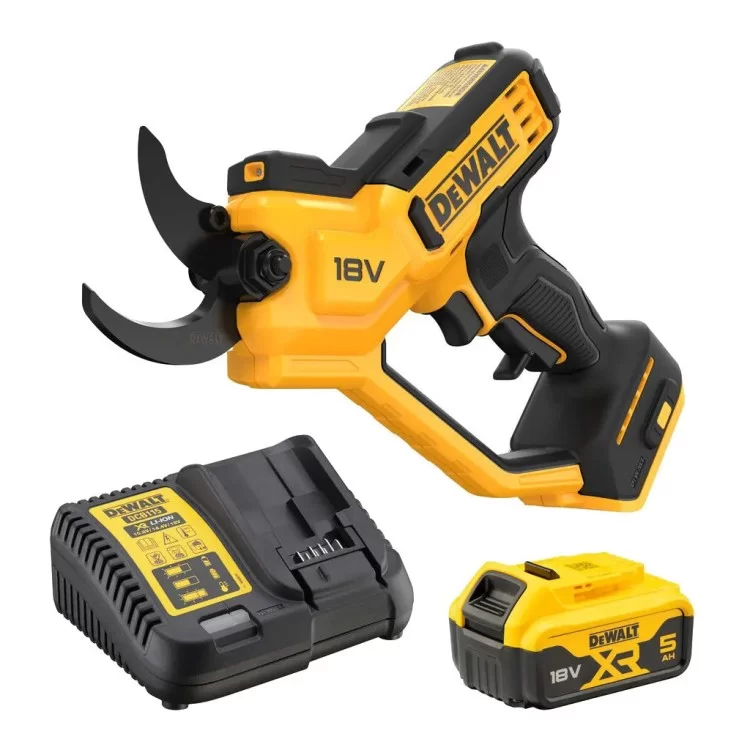 Секатор DeWALT ножницы садовые аккумуляторные, 18В XR Li-lon 5Ah (DCMPP568P1) отзывы - изображение 5