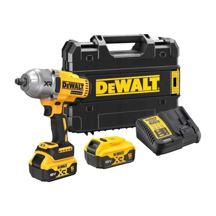 в продаже Гайковерт DeWALT 18 В XR Li-lon, 2*5Ah, кейс TSTAK (DCF900P2T) - фото 3