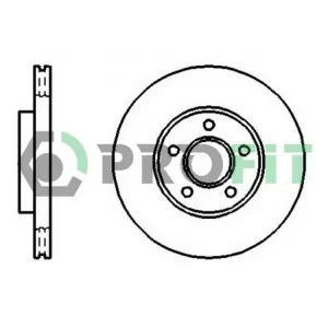Тормозной диск Profit 5010-1172