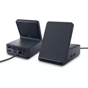 Порт-репликатор Dell Dual Charge Dock - HD22Q Wireless charging, 130W with 90W Delivery (210-BEYX)