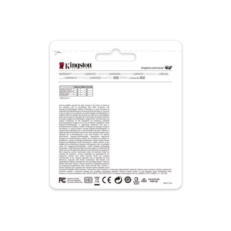 USB флеш накопичувач Kingston 256GB DataTraveller 70 USB 3.2 / Type-C (DT70/256GB) - фото 9