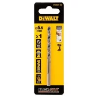 Сверло DeWALT по металлу Black & Gold,HSS-G, 5.5 х 93 х 57 мм (DT20521)