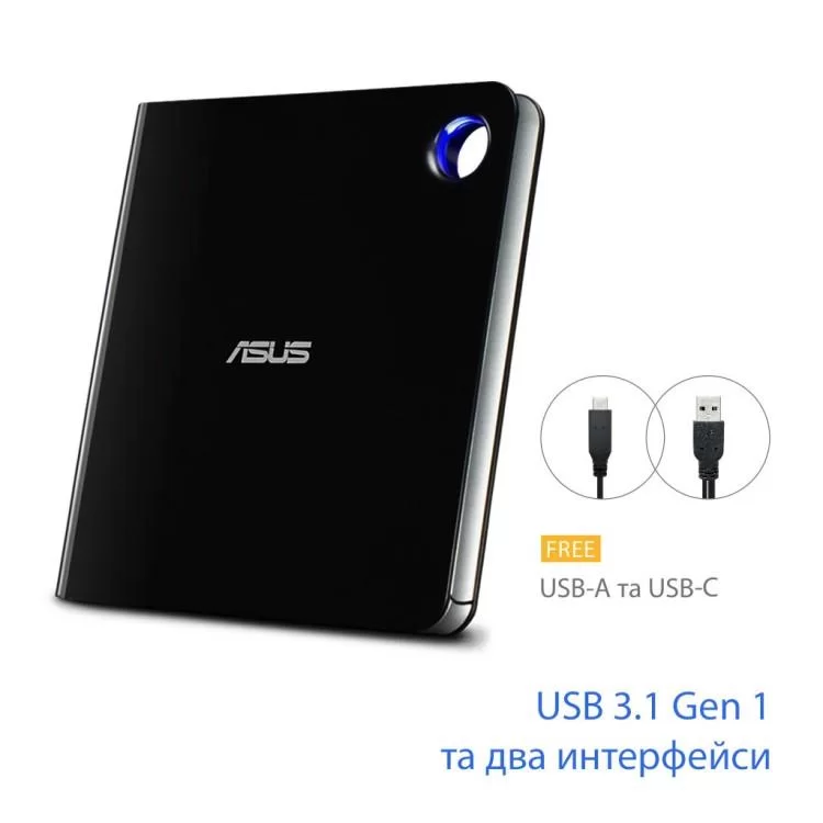 в продажу Оптичний привід Blu-Ray ASUS SBW-06D5H-U/BLK/G/AS - фото 3