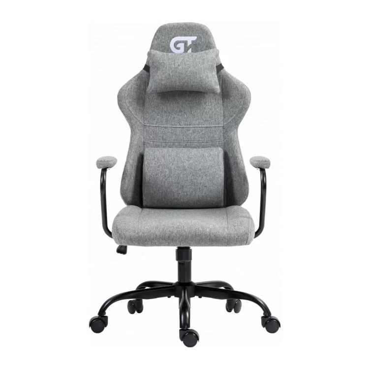 Кресло игровое GT Racer X-2322 Gray (X-2322 Fabric Gray) цена 7 988грн - фотография 2