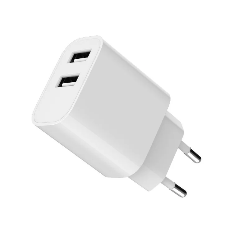 продаем Зарядное устройство Gembird 2 USB-A 5V/2.4A (12W) white (TA-UC-2A12-01) в Украине - фото 4