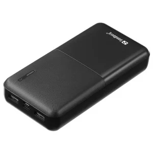 Батарея універсальна Sandberg 20000mAh, Saver, USB-C, Micro-USB, output: USB-A*2 Total 5V/2.4A (320-42)