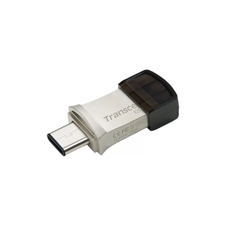 USB флеш накопитель Transcend 128GB JetFlash 890 Silver USB 3.1/Type-C (TS128GJF890S) цена 1 998грн - фотография 2