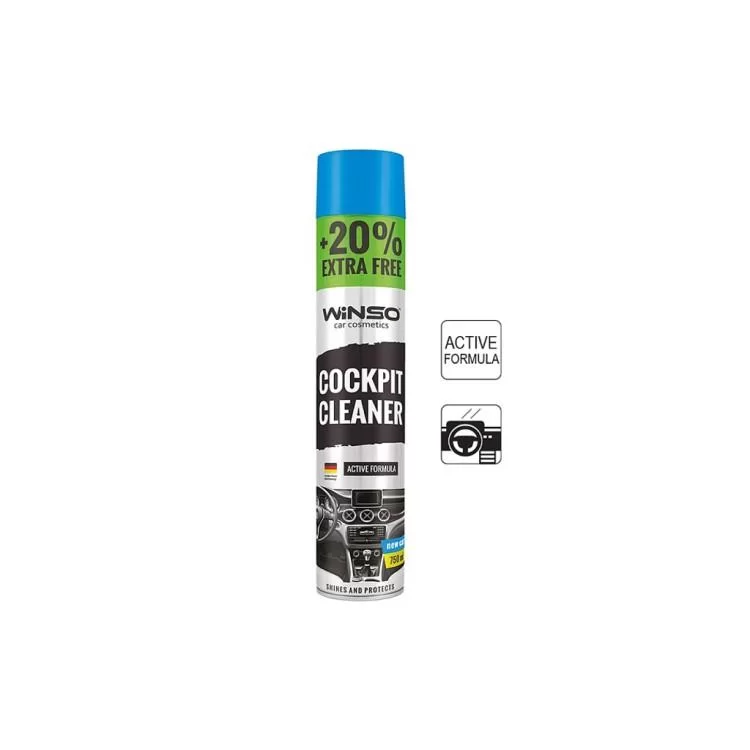 Автополіроль WINSO Cockpit Cleaner нова машина 750ml (870570)