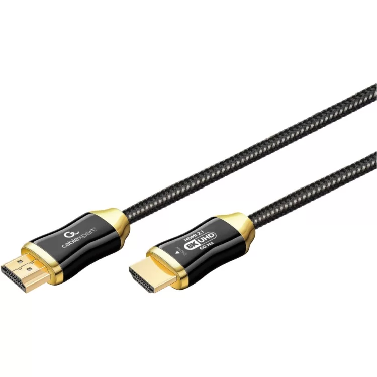 Кабель мультимедійний HDMI to HDMI 20.0m V.2.1, 8K 60Hz/4K 144Hz Optical Cablexpert (CCBP-HDMI8K-AOC-20M-EU) ціна 7 648грн - фотографія 2