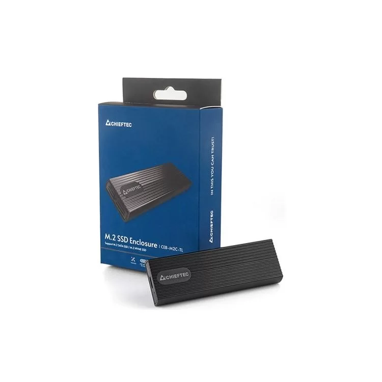 Карман внешний Chieftec USB 3.2 Gen2 Type-C M.2 PCIe NVMe/SATA SSD (CEB-M2C-TL) инструкция - картинка 6