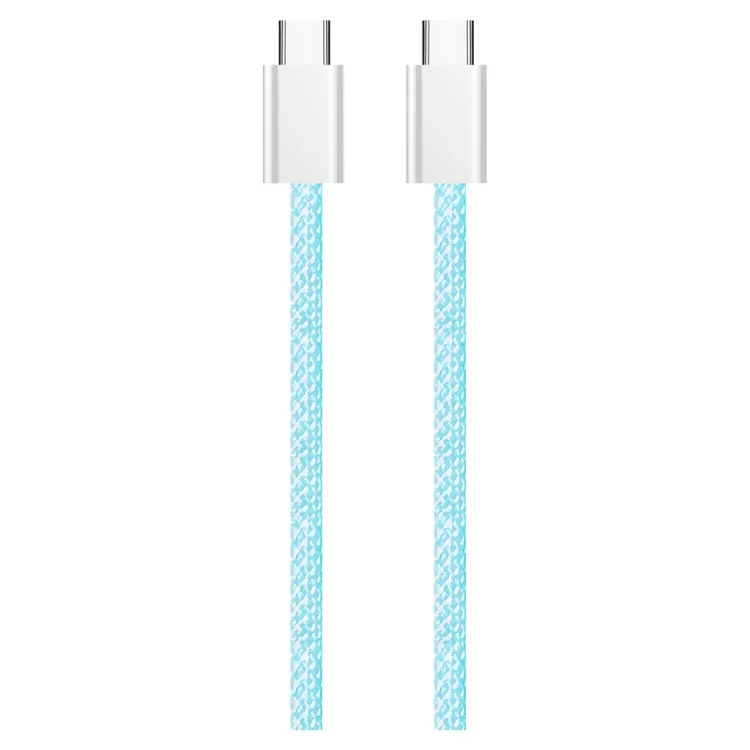 Дата кабель USB-C to USB-C 1.0m 60W 3.0А blue ColorWay (CW-CBPDCC061-BL) відгуки - зображення 5